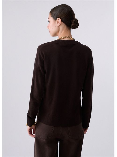 Maglia in misto lana LIU JO | WF6418MA16R/91106